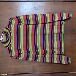 Talbots Striped Long Sleeve Top Women’s Size Medium 🔥